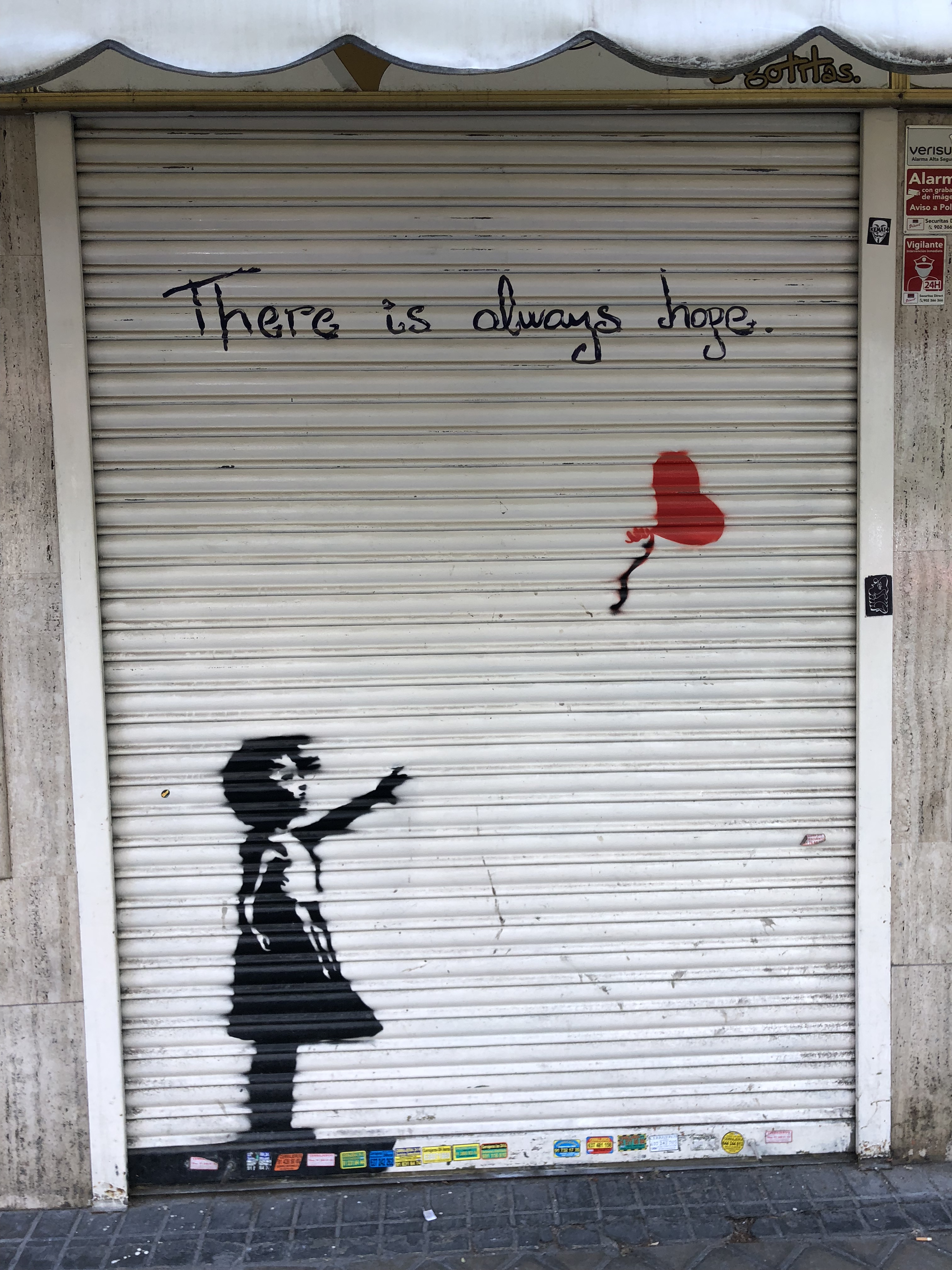 Hope, Banksy, ©️Rashesh Jethi 